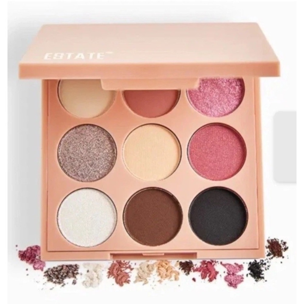 ESTATE COSMETICS Rose Rendezvous Eyeshadow Palette 6.0g Full Size NIB